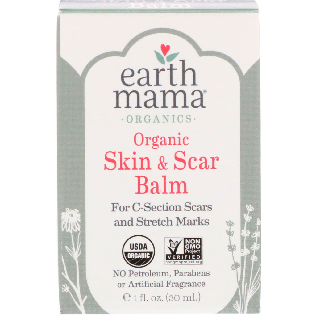 Earth Mama Skin & Scar Balm 1 fl oz (30 ml)