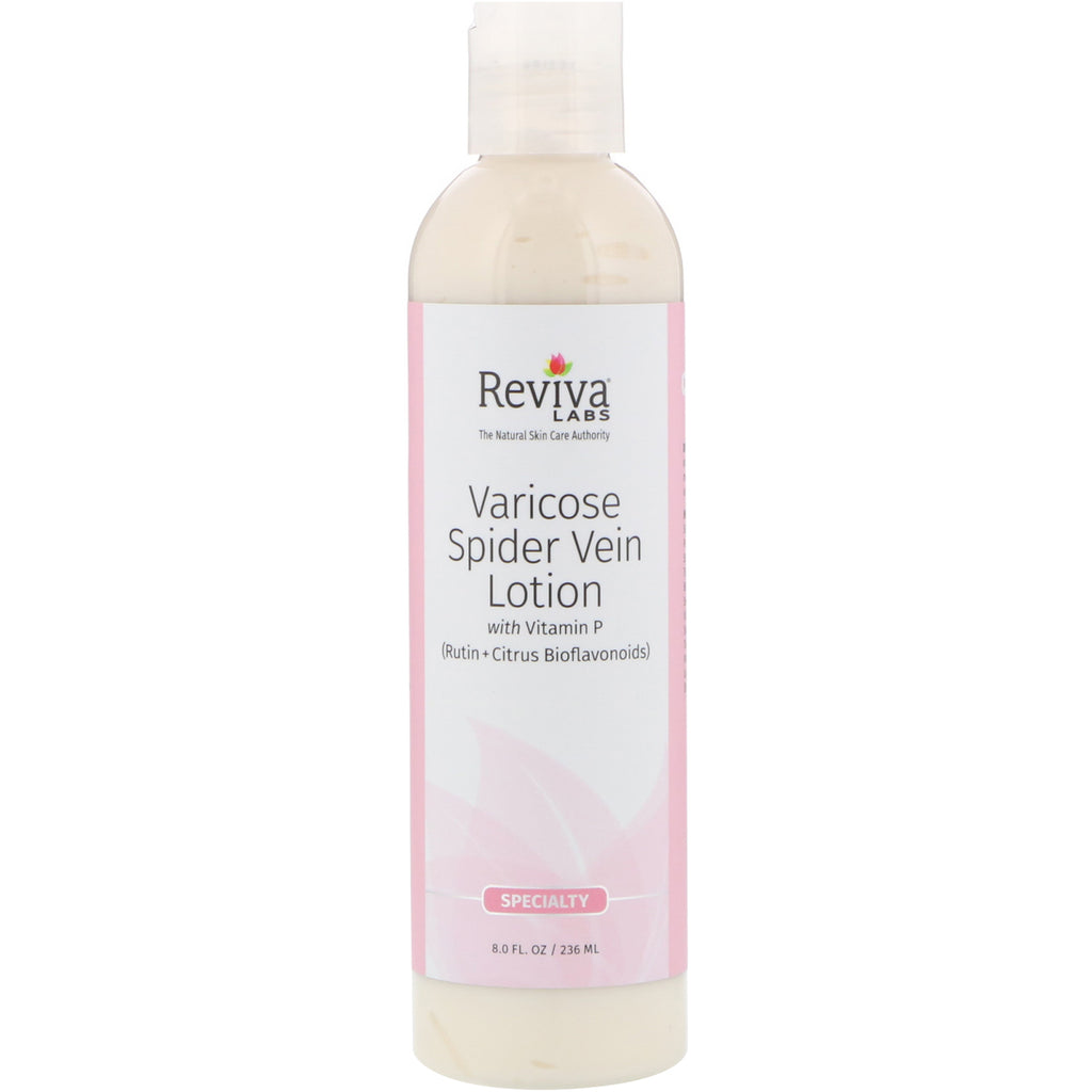 Reviva Labs, Varicose Spider Vein Lotion with Vitamin P, 8 fl oz (236 ml)
