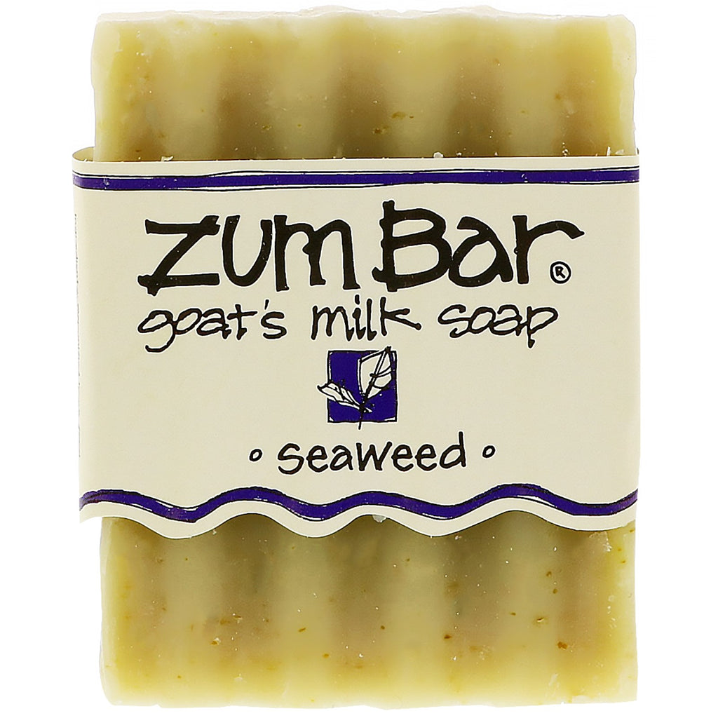 Indigo Wild, Zum Bar, savon au lait de chèvre, algues, 3 oz