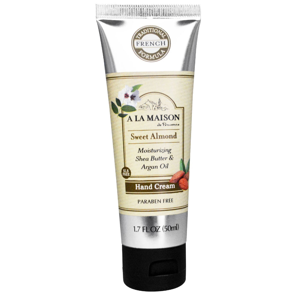 A La Maison de Provence, Hand Cream, Sweet Almond, 1.7 fl oz (50 ml)