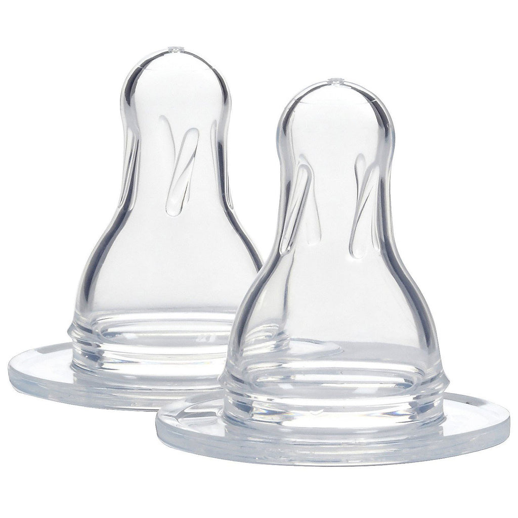 Dr. Brown's, Natural Flow, Y Cut Silicone Nipples, 9 + Months, 2 Pack