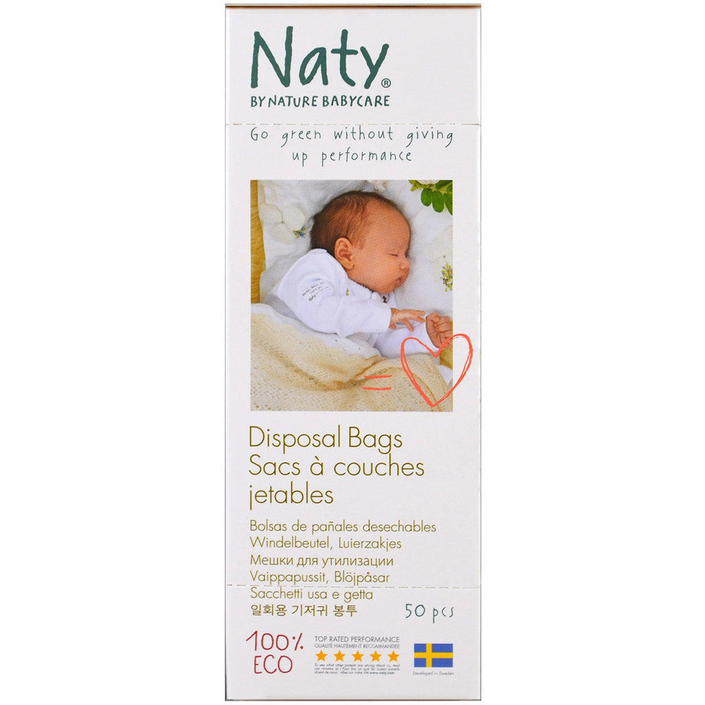 Naty, Disposal Bags, 50 Bags