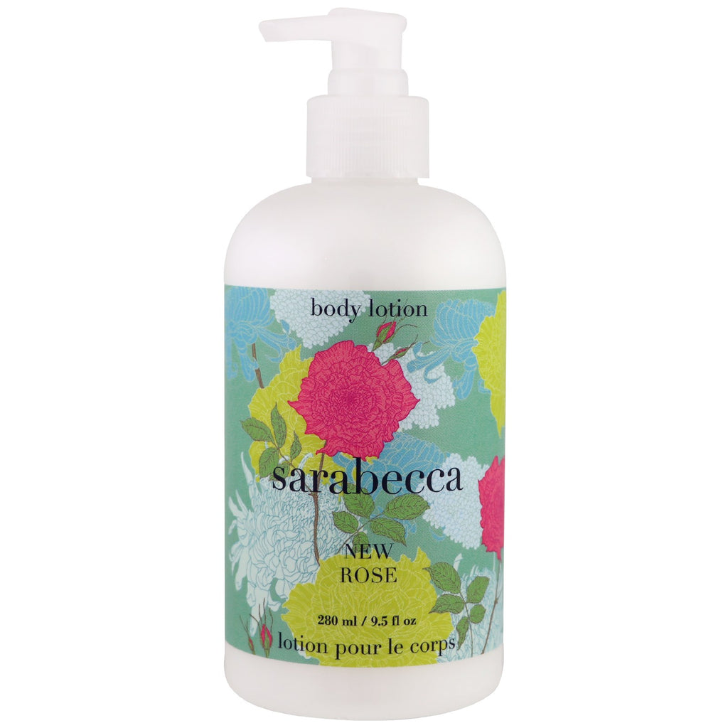 Sarabecca, Body Lotion, New Rose, 9.5 fl oz (280 ml)