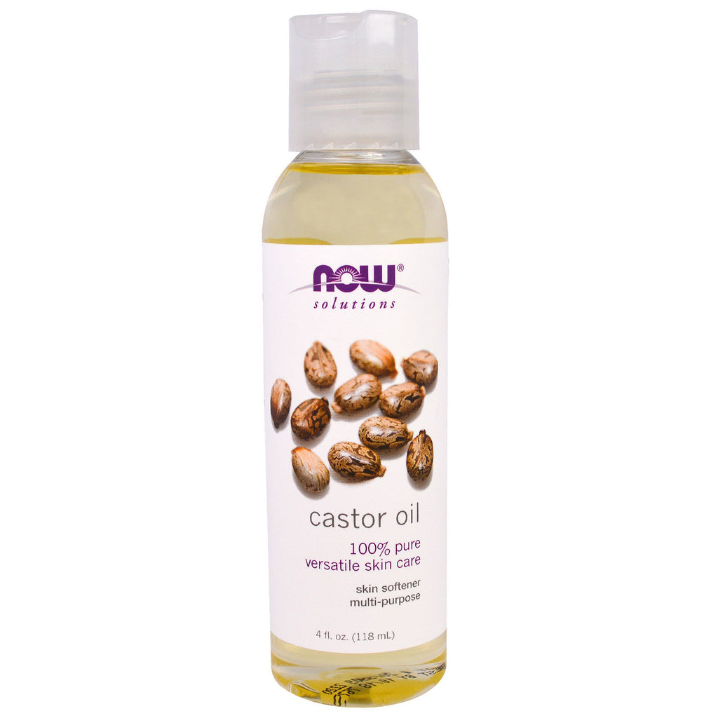 Now Foods, Solutions, Castor Oil, 4 fl oz (118 ml)
