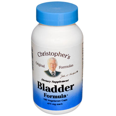 Christopher's Original Formulas, Bladder Formula, 475 mg Each, 100 Veggie Caps