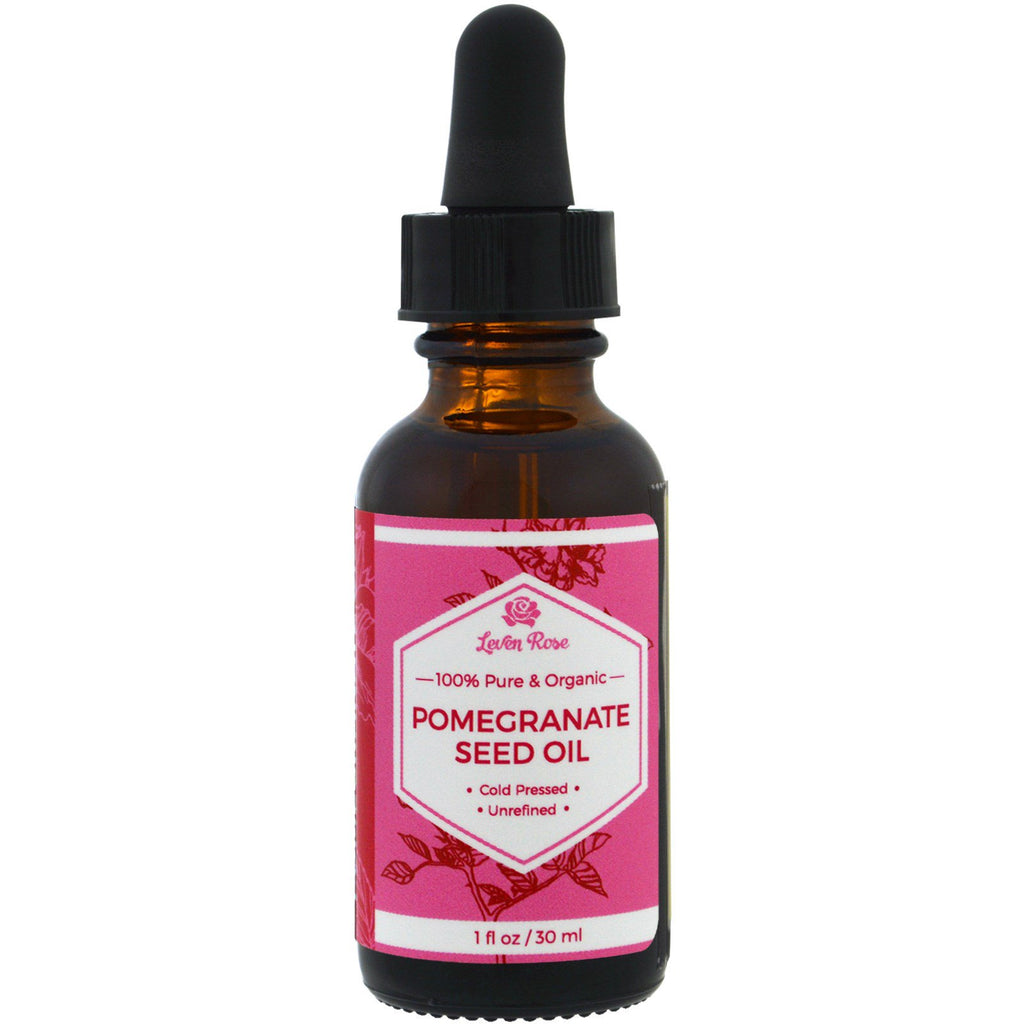 Leven Rose 100% Pure & Pomegranate Seed Oil 1 fl oz (30 ml)