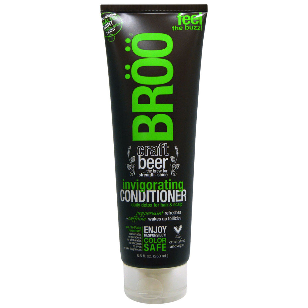 BRöö, Invigorating Conditioner, Malted Mint, 8.5 fl oz (250 ml)