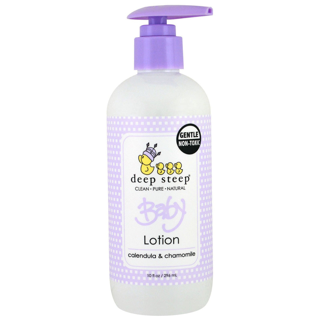 Deep Steep Baby Lotion Calendula & Chamomile 10 fl oz (296 ml)