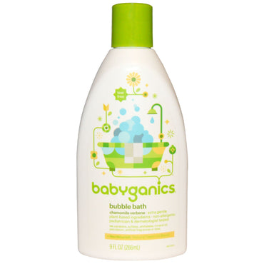 BabyGanics Bubble Bath Chamomile Verbena 9 fl oz (266 ml)