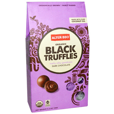 Alter Eco,  Dark Chocolate, Black Truffles, 4.2 oz (120 g)