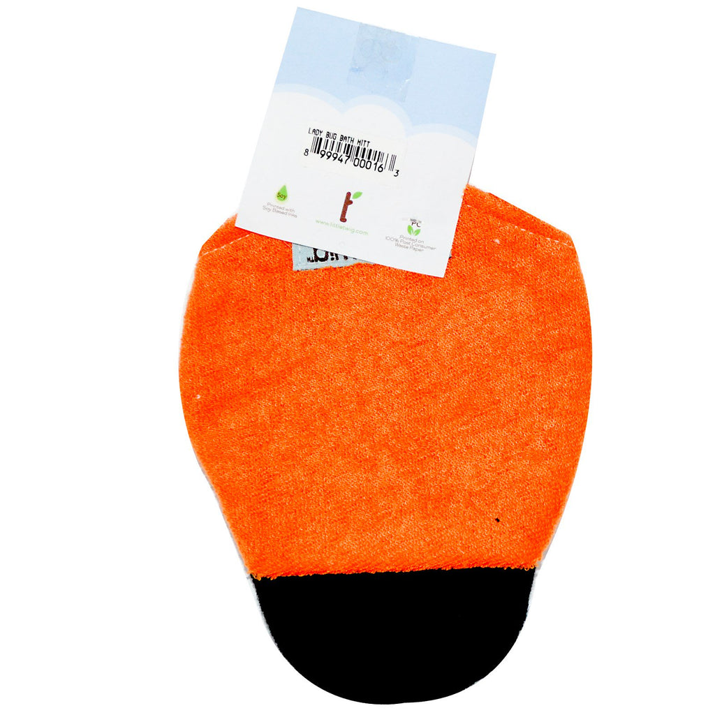 Petite brindille, gant de bain Lady Bug