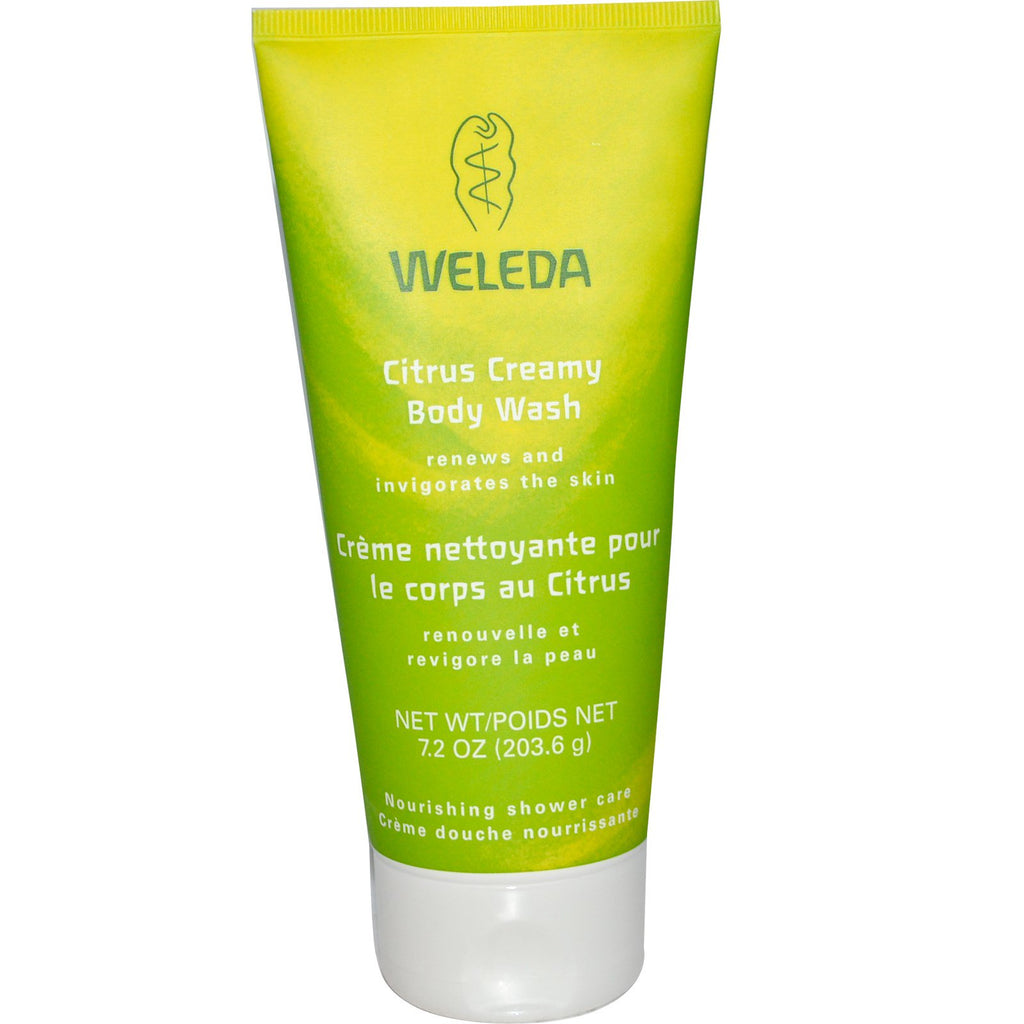 Weleda, Citrus Creamy Body Wash, 7.2 oz (203.6 g)