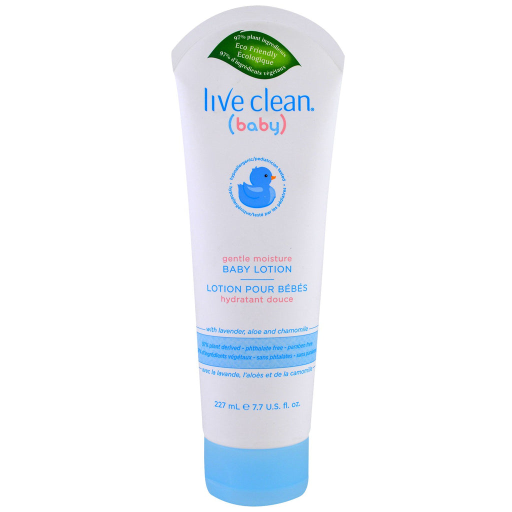 Live Clean Baby Gentle Moisture Baby Lotion 7.7 fl oz. (227 ml)