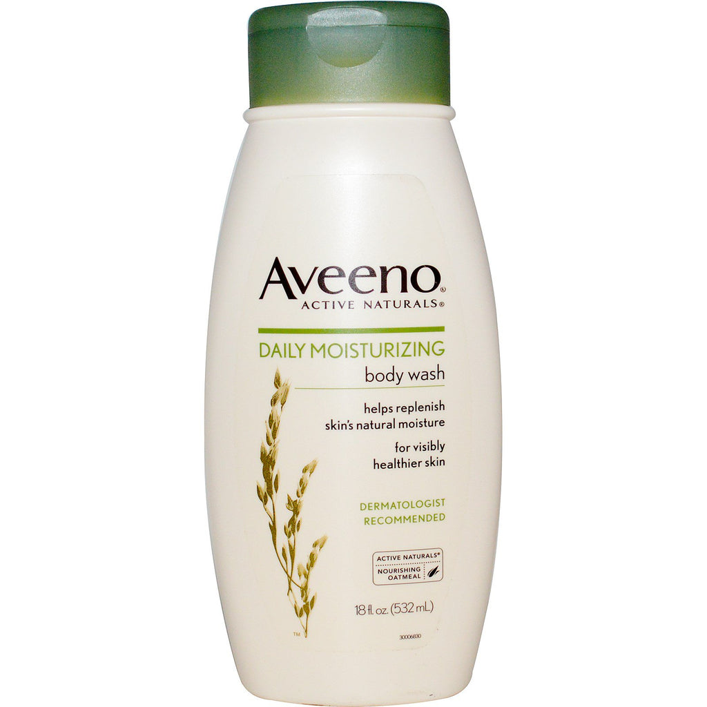 Aveeno, Active Naturals, Daily Moisturizing Body Wash, 18 fl oz (532 ml)