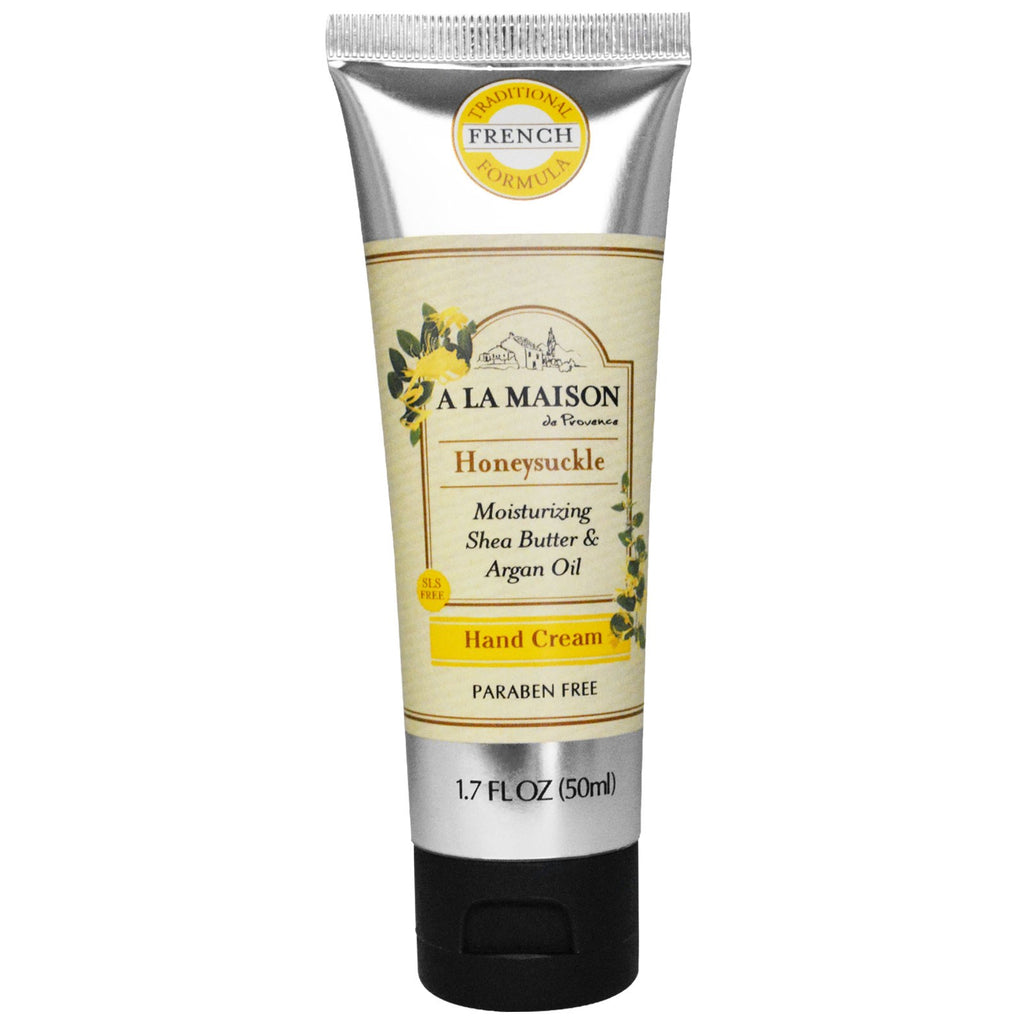 A La Maison de Provence, Hand Cream, Honeysuckle, 1.7 oz (50 ml)