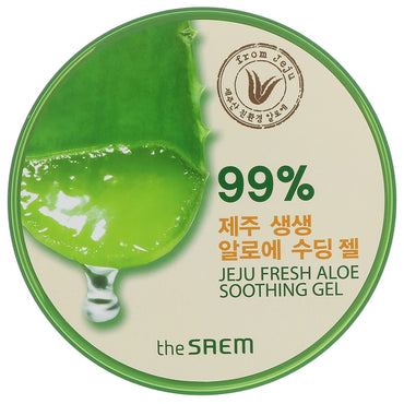 The Saem, Jeju Fresh Aloe Soothing Gel, 10.14 fl oz (300 ml)