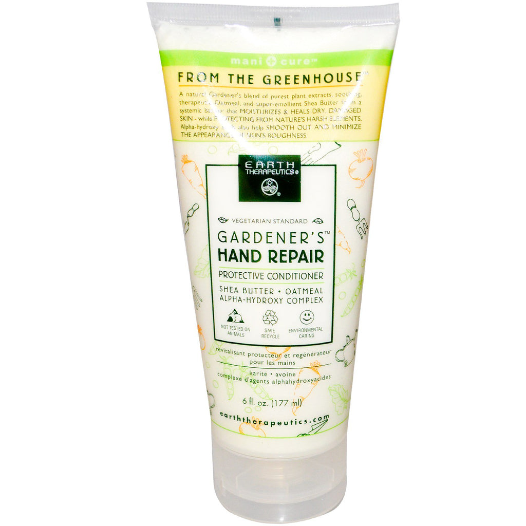 Earth Therapeutics, Gardener's Hand Repair, Protective Conditioner, 6 fl oz (177 ml)