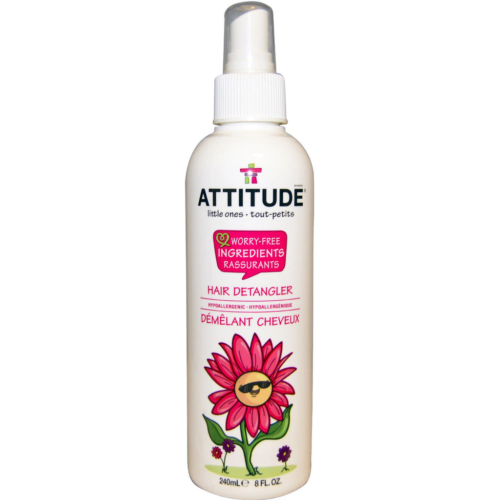 ATTITUDE, Little Ones, Hair Detangler, 8 fl oz (240 ml)