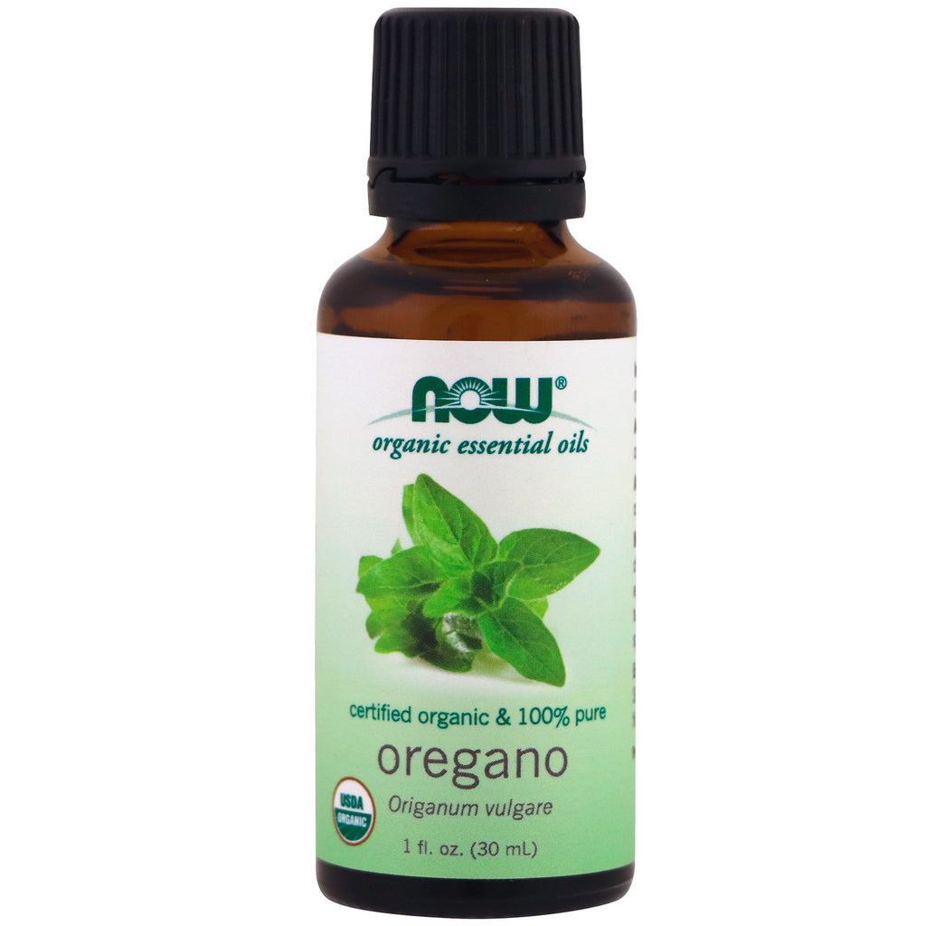 Now Foods, Essential Oils, 100% Pure Oregano Oil, 1 fl oz (30 ml)