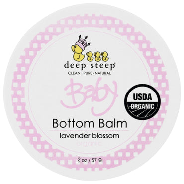 Deep Steep, , Baby Bottom Balm, Lavender Blossom, 2 oz (57 g)