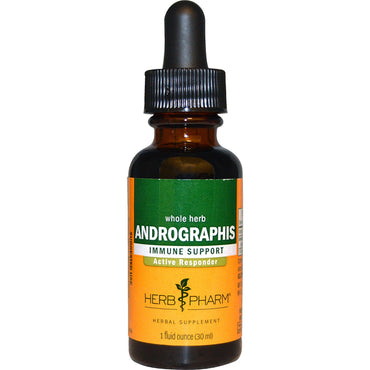 Herb Pharm, Andrographis, Whole Herb, 1 fl oz (30 ml)