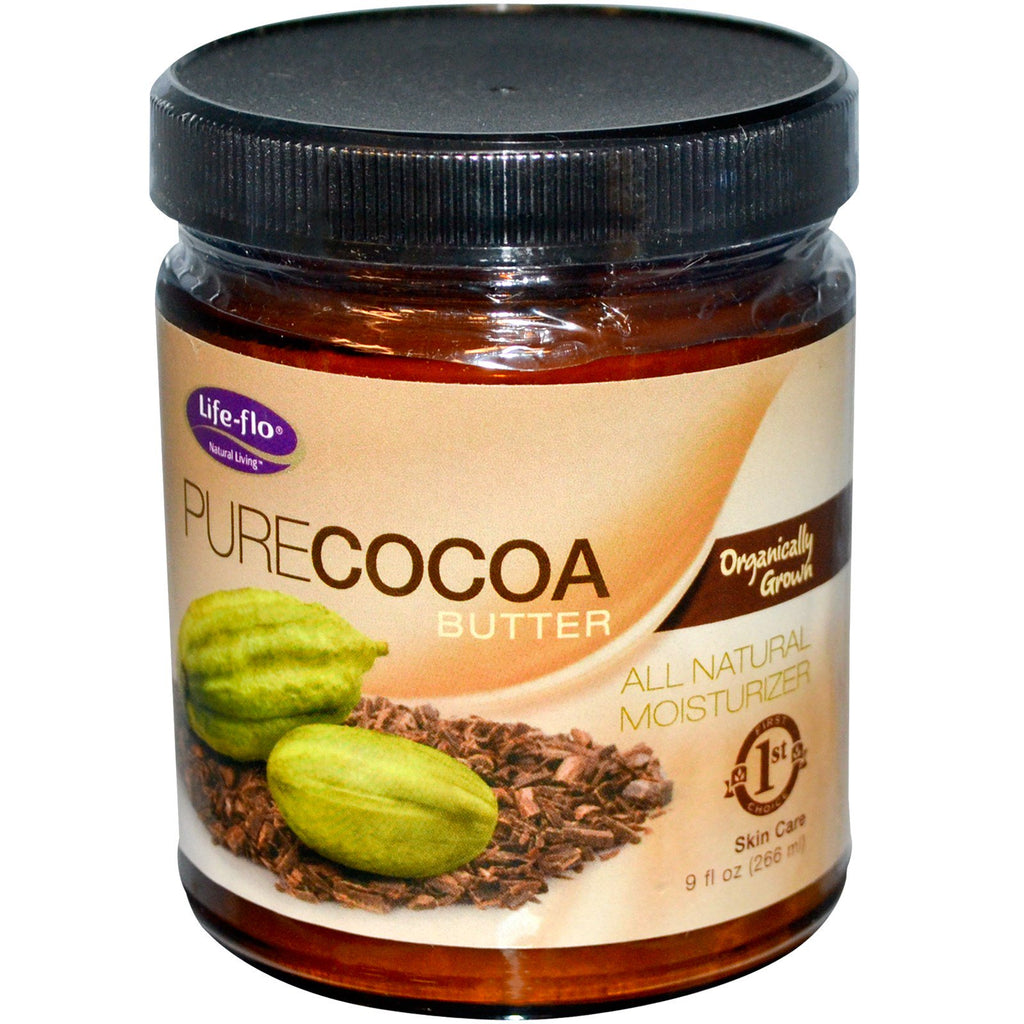 Life Flo Health, Pure Cocoa Butter, 9 fl oz (266 ml)