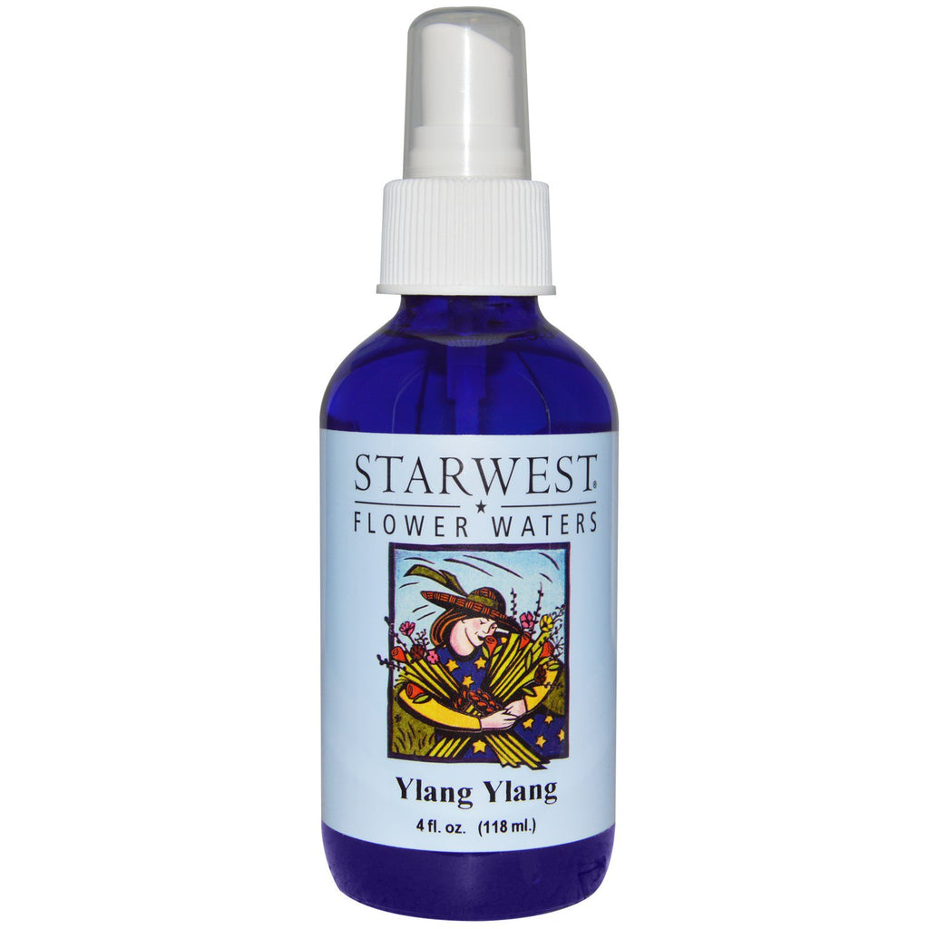 Starwest Botanicals, Flower Waters, Ylang Ylang, 4 fl oz (118 ml)