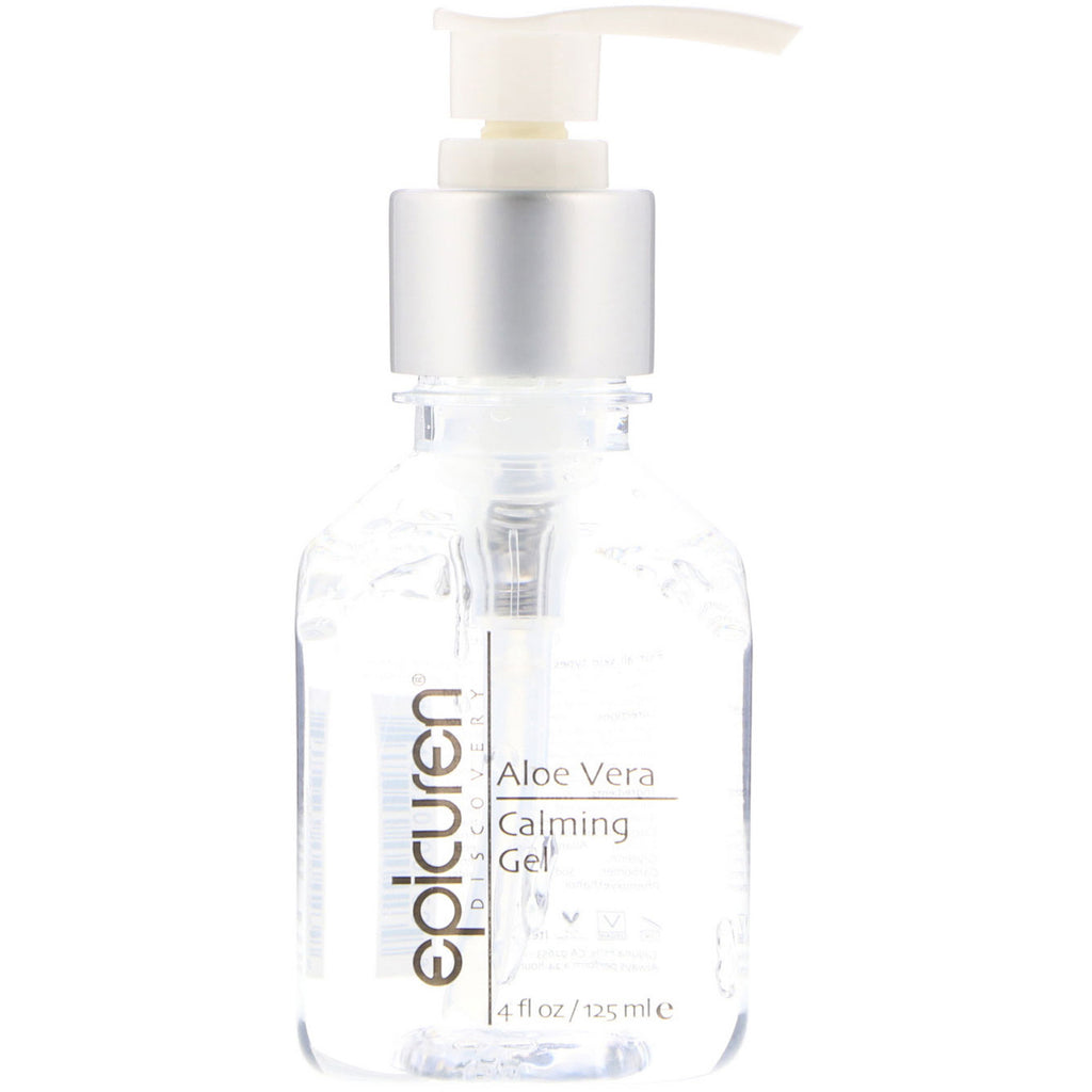 Epicuren Discovery, Aloe Vera Calming Gel, 4 fl oz (125 ml)