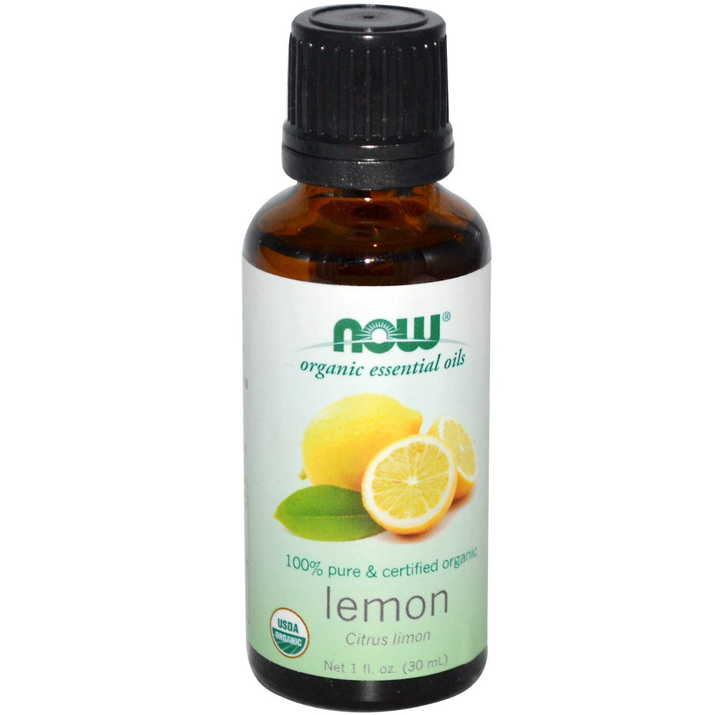 Now Foods, Essential Oils, Lemon, 1 fl oz (30 ml)