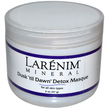 Larenim, Dusk 'til Dawn Detox Masque, For All Skin Types, 2 oz (57 g)