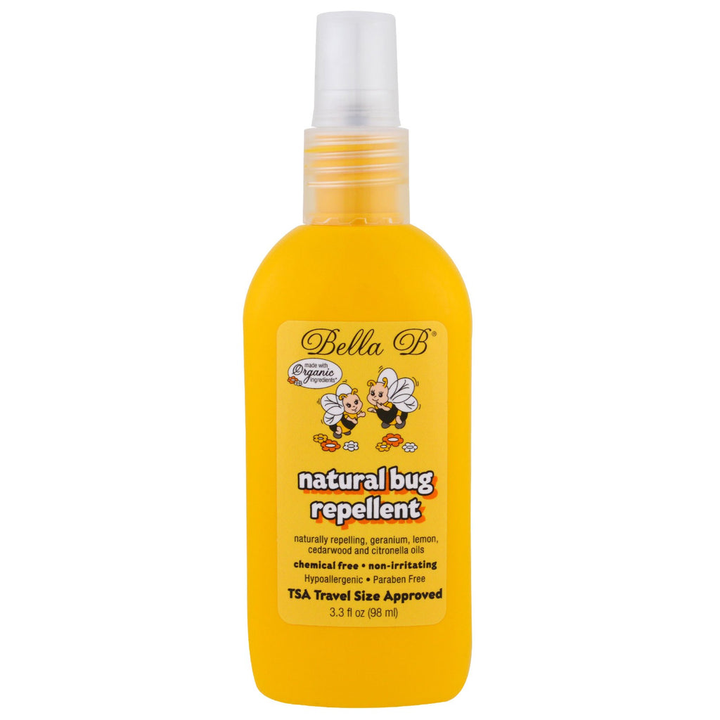 Bella B, Natural Bug Repellent, 3.3 oz (98 ml)