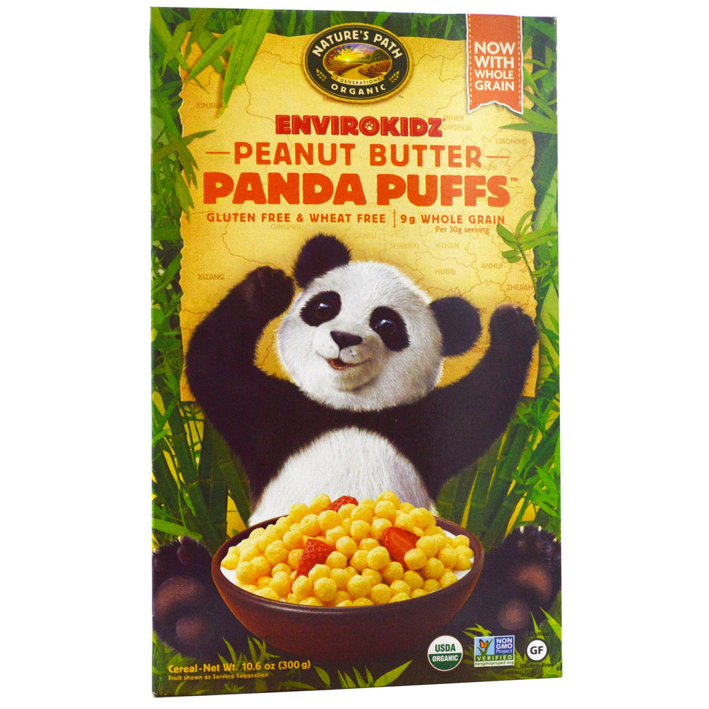 Nature's Path EnviroKidz Peanut Butter Panda Puffs 10.6 oz (300 g)