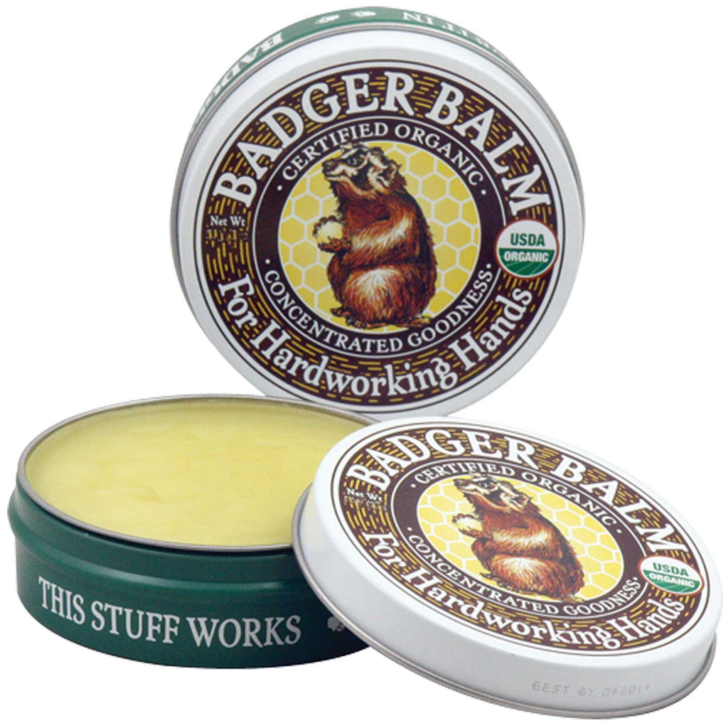 Badger Company, Badger Balm, For Hardworking Hands, .75 oz (21 g)