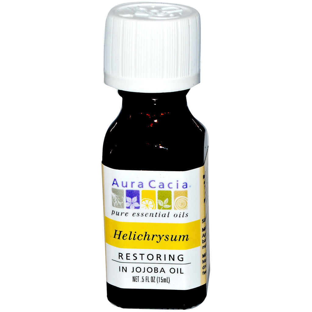 Aura Cacia, Helichrysum, Restoring, .5 fl oz (15 ml)