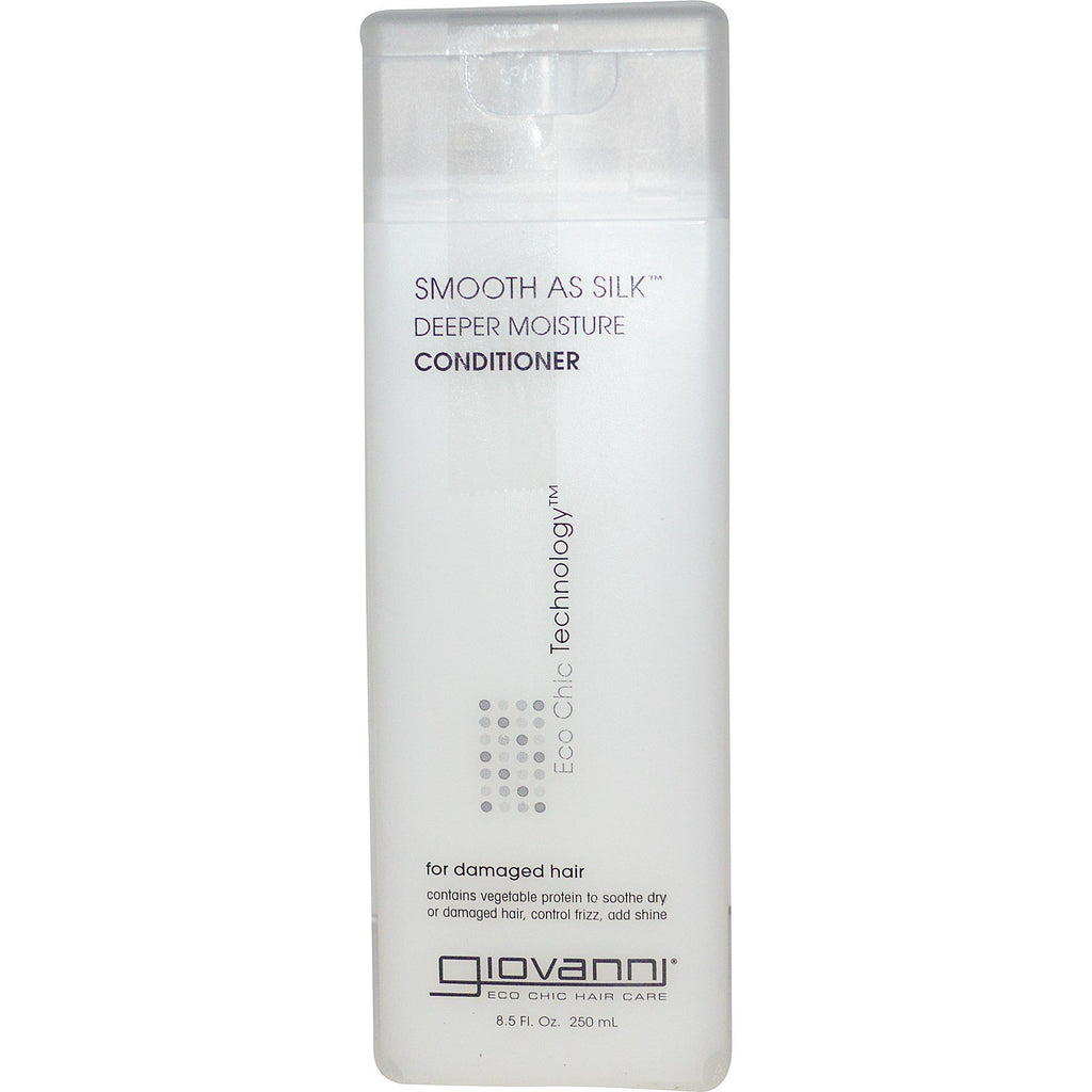 Giovanni, Smooth As Silk, Deeper Moisture Conditioner, 8.5 fl oz (250 ml)