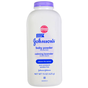 Johnson's, Baby Powder, Calming Lavender, 15 oz (425 g)