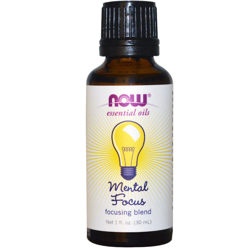 Now Foods Essential Oils Mental Focus 1 fl oz (30 ml)