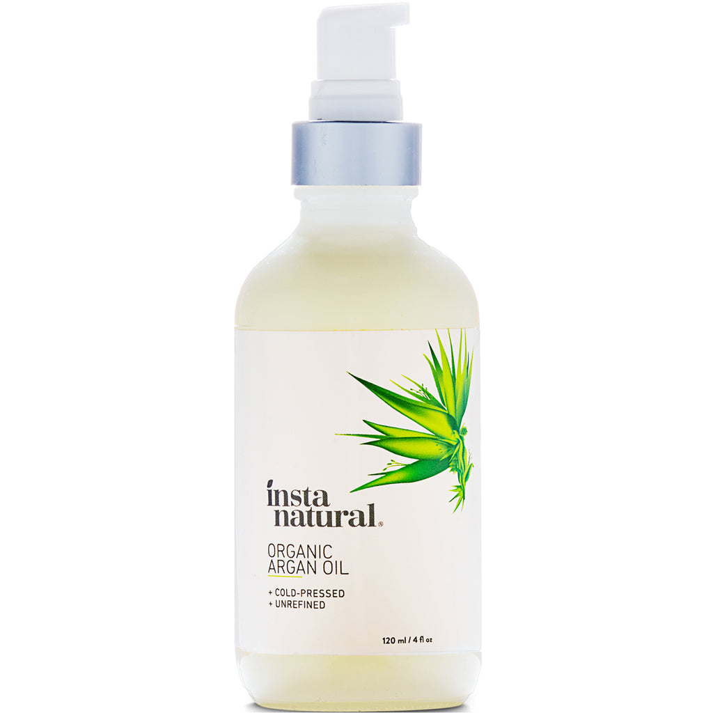 InstaNatural, Argan Oil, 100% Pure, Cold-Pressed & Unrefined, 4 fl oz (120 ml)