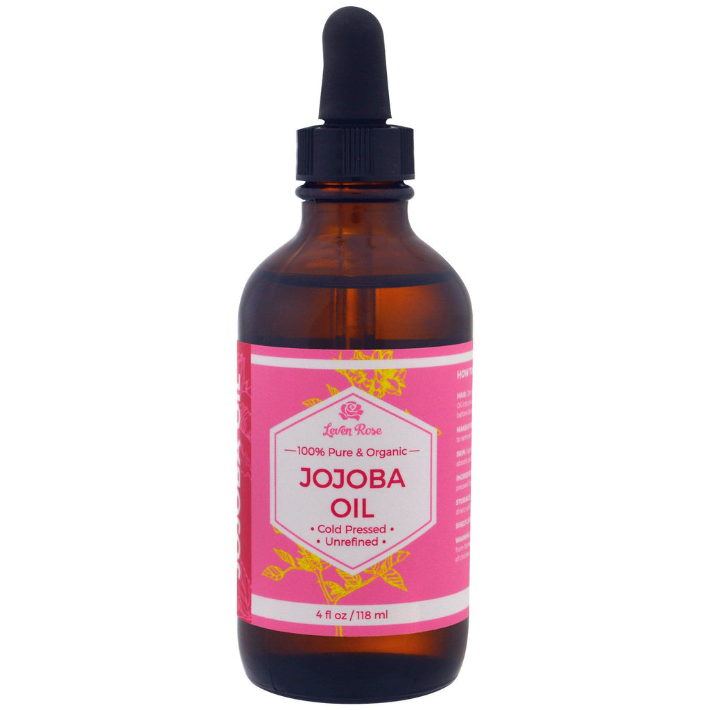 Leven Rose, 100% Pure & Jojoba Oil, 4 fl oz (118 ml)