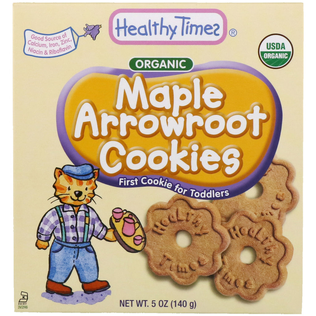 Healthy Times Arrowroot Cookies Maple 5 oz (140 g)