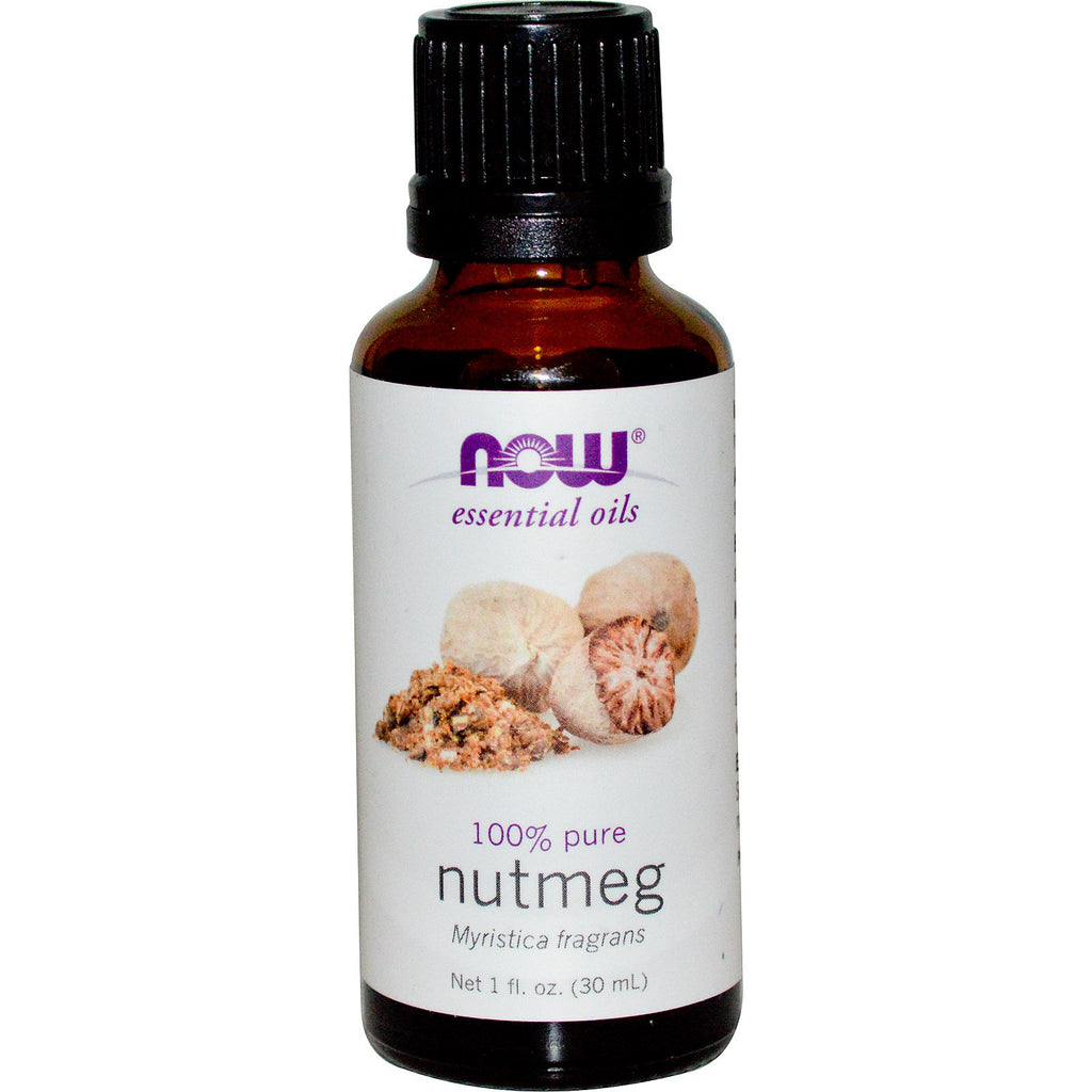 Now Foods, Essential Oils, Nutmeg, 1 fl oz (30 ml)