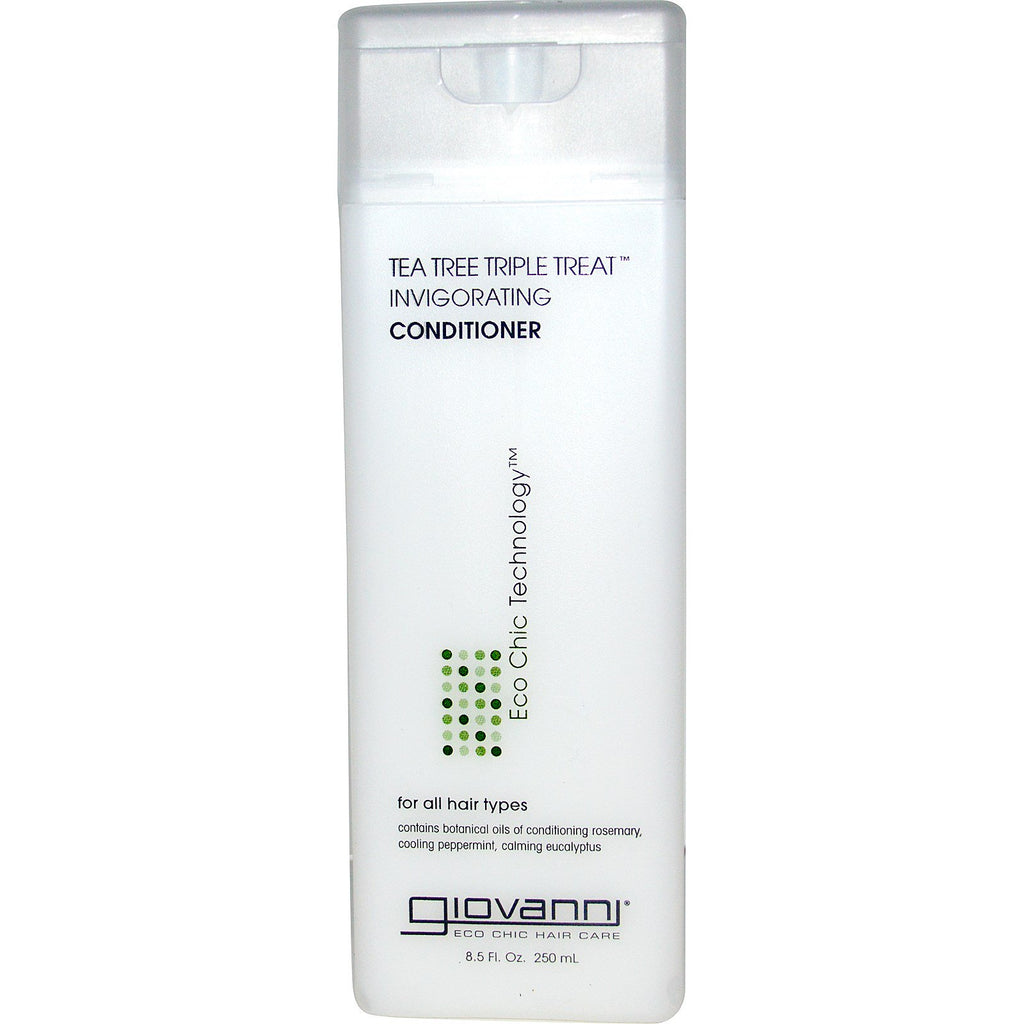 Giovanni, Tea Tree Triple Treat Invigorating Conditioner, 8.5 fl oz (250 ml)