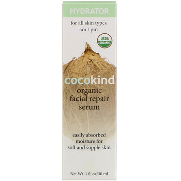 Cocokind,  Facial Repair Serum, For All Skin Types, 1 fl oz (30 ml)