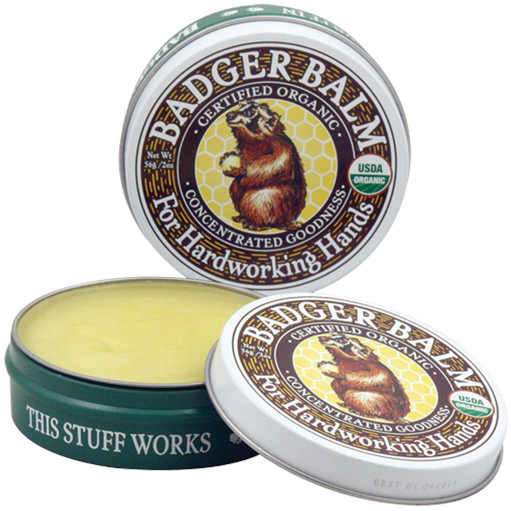 Badger Company, Badger Balm For Hardworking Hands, 2 oz (56 g)
