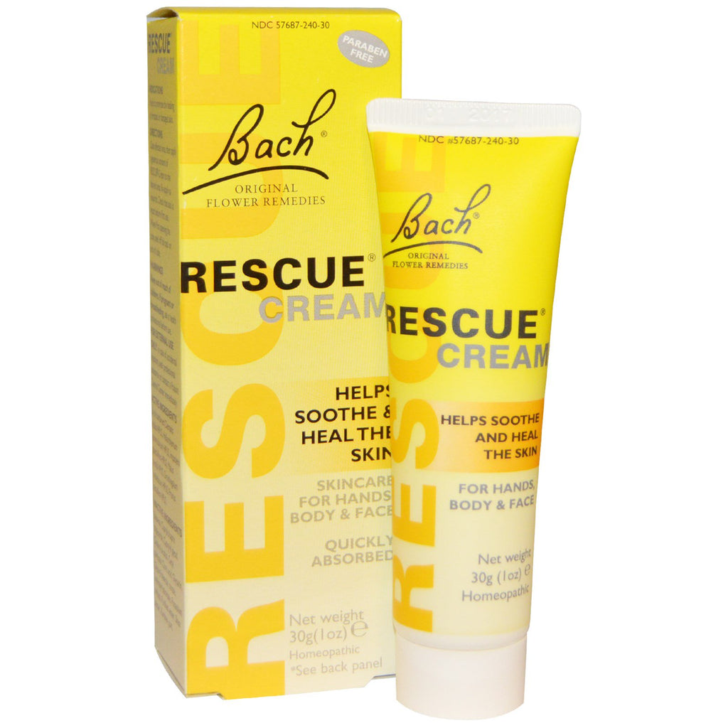 Bach, Original Flower Remedies, Rescue Cream, 1 oz (30 g)