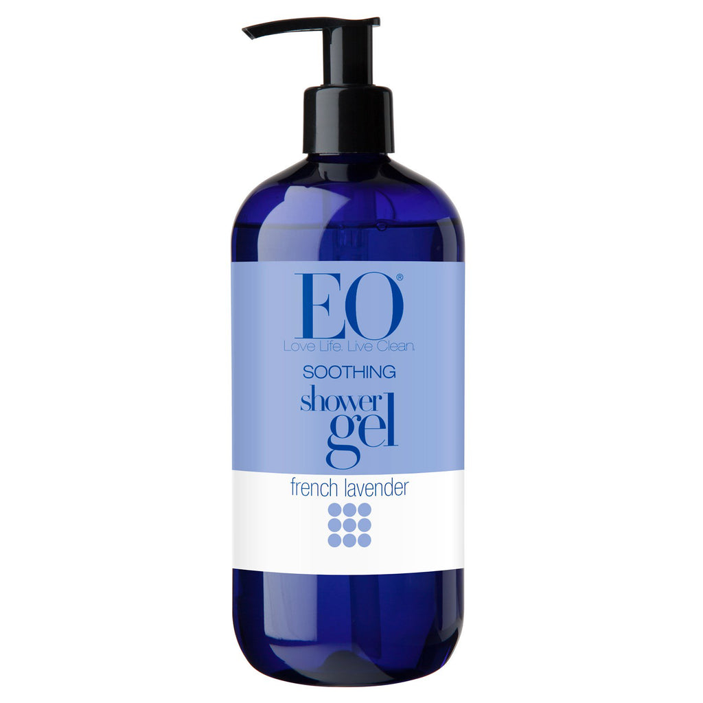 EO Products, Soothing Shower Gel, French Lavender, 16 fl oz (473 ml)
