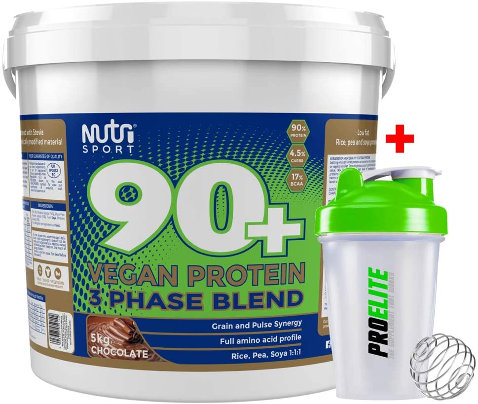 NutriSport 90+ Vegan Protein 5kg Chocolate