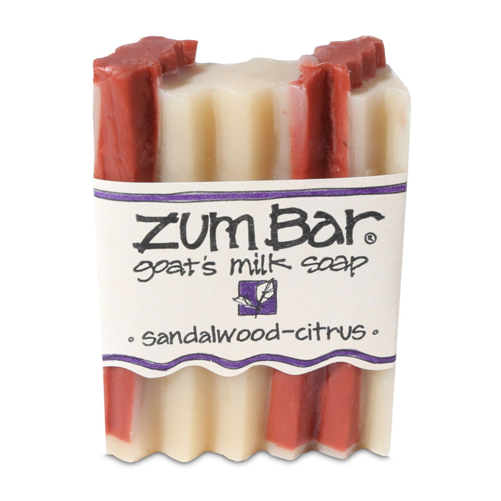 Indigo Wild, Zum Bar, Goat's Milk Soap, Sandalwood-Citrus, 3 oz Bar