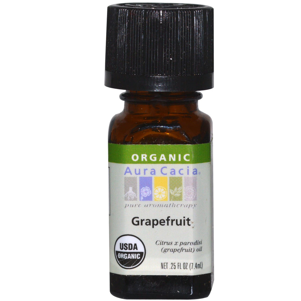 Aura Cacia, , Grapefruit, 0.25 fl oz (7.4 ml)