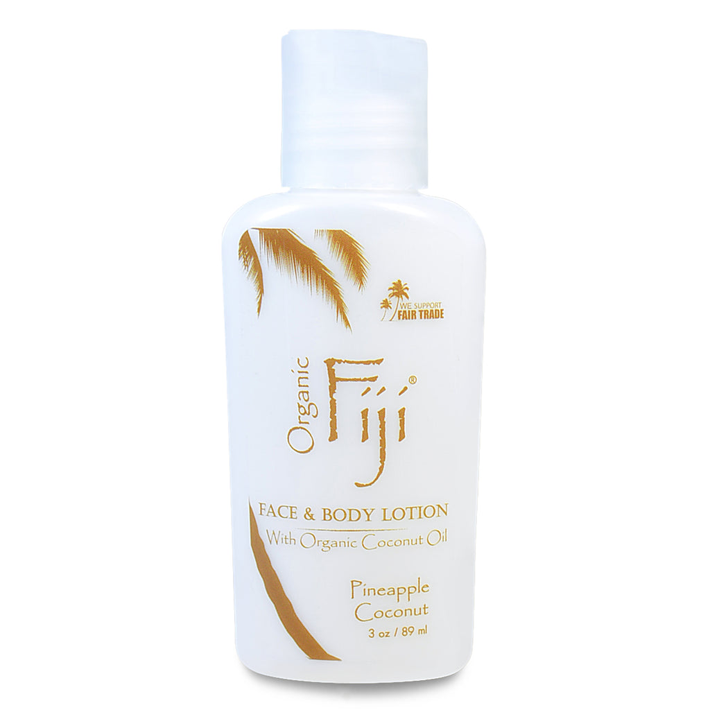 Fiji, Nourishing Lotion with Coconut Oil, Pineapple Coconut, 3 oz (89 ml)